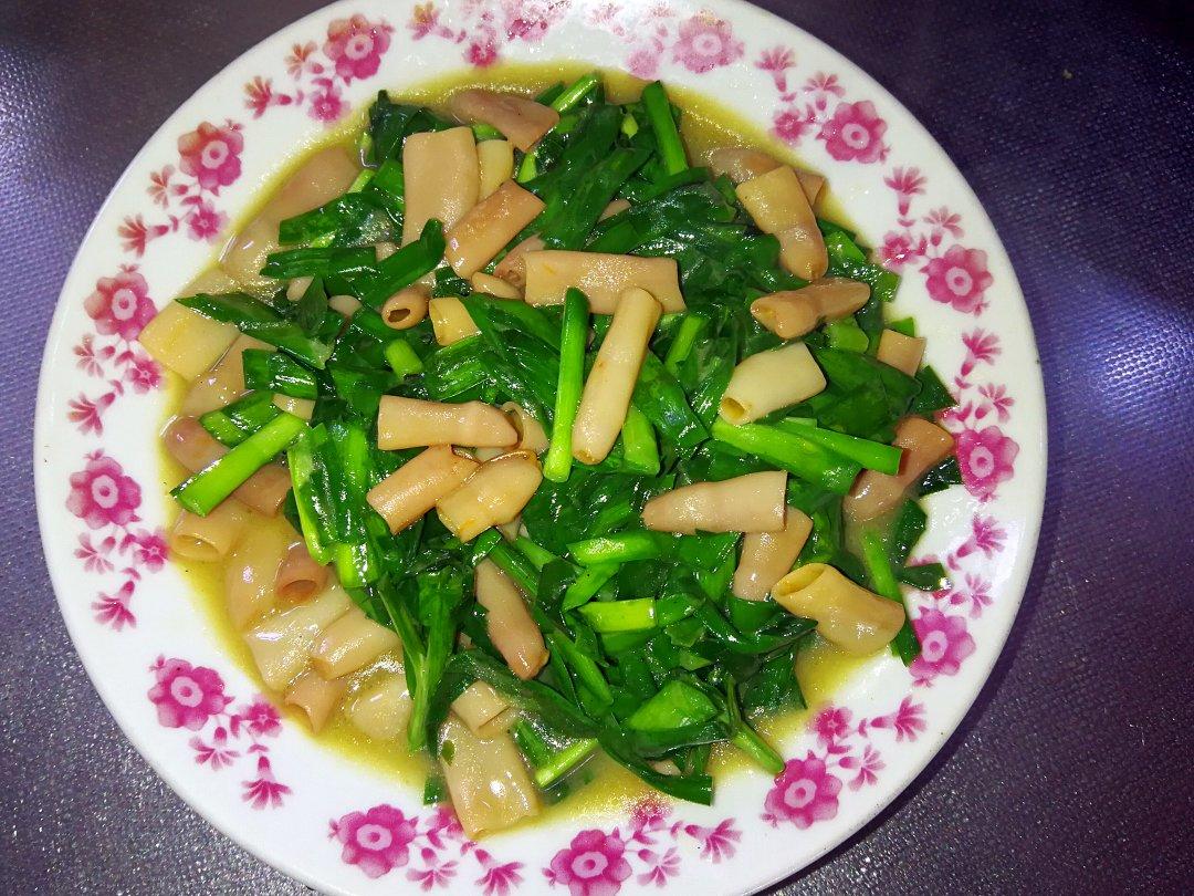 韭菜炒海肠