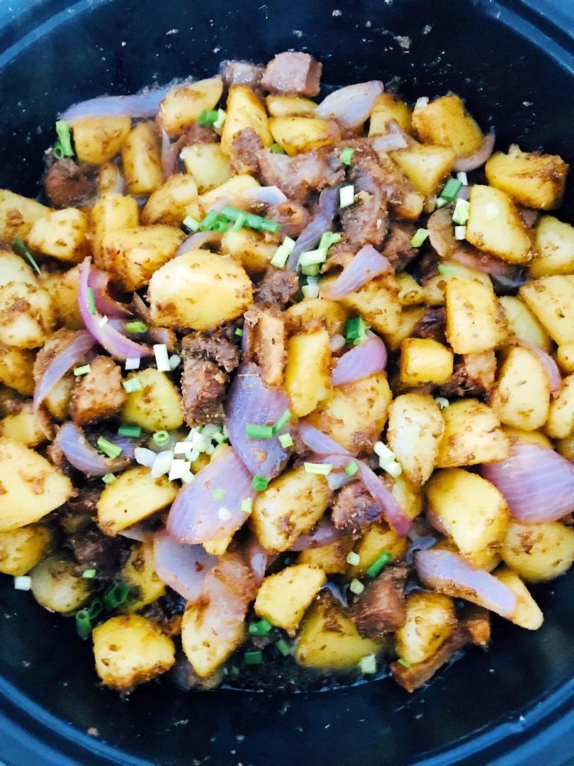 秒杀路边摊！香气扑鼻的【香辣孜然土豆】