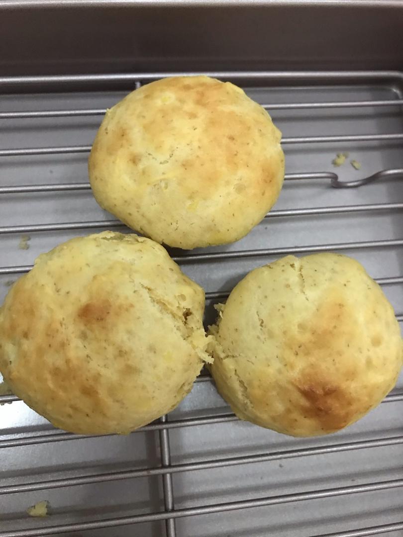 傻瓜级的土豆小圆面包