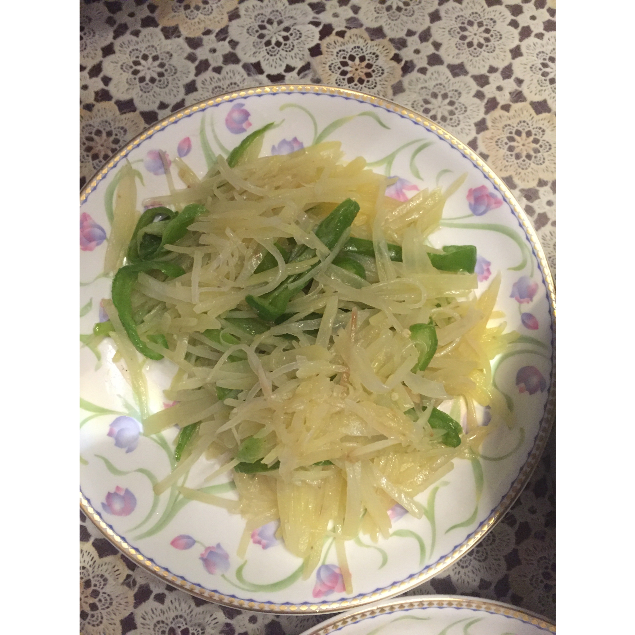 青椒土豆丝