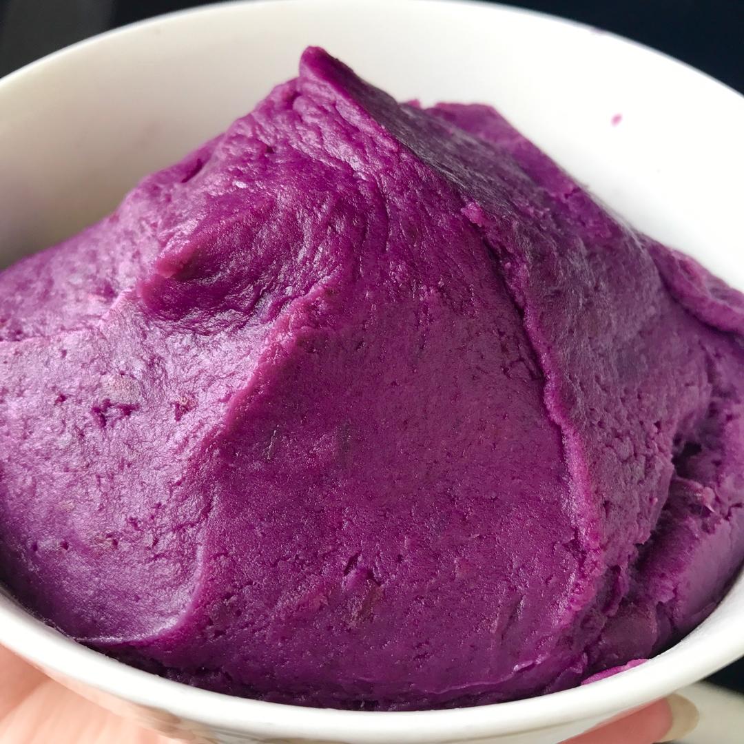 【百搭紫薯馅图片】ou有口福_下厨房