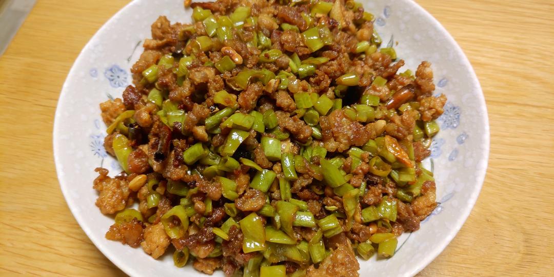 肉末酸豆角