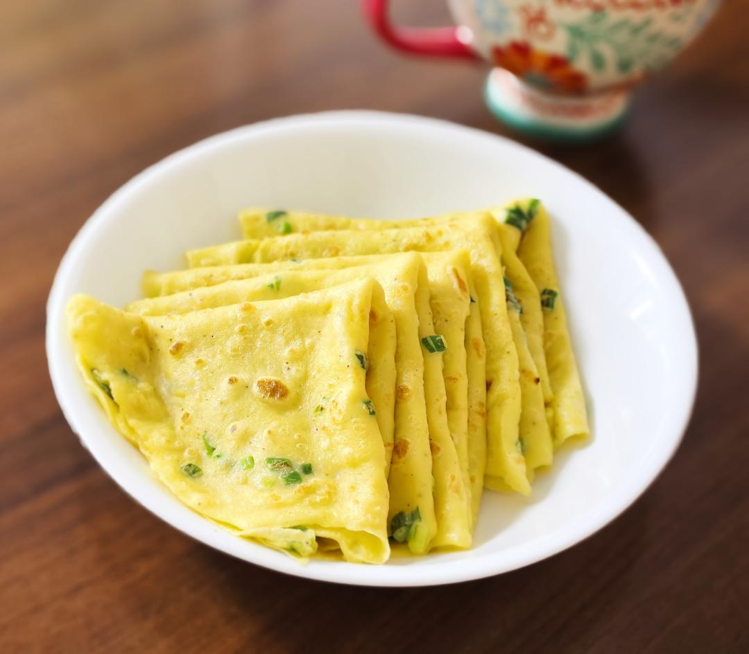 鸡蛋葱花饼