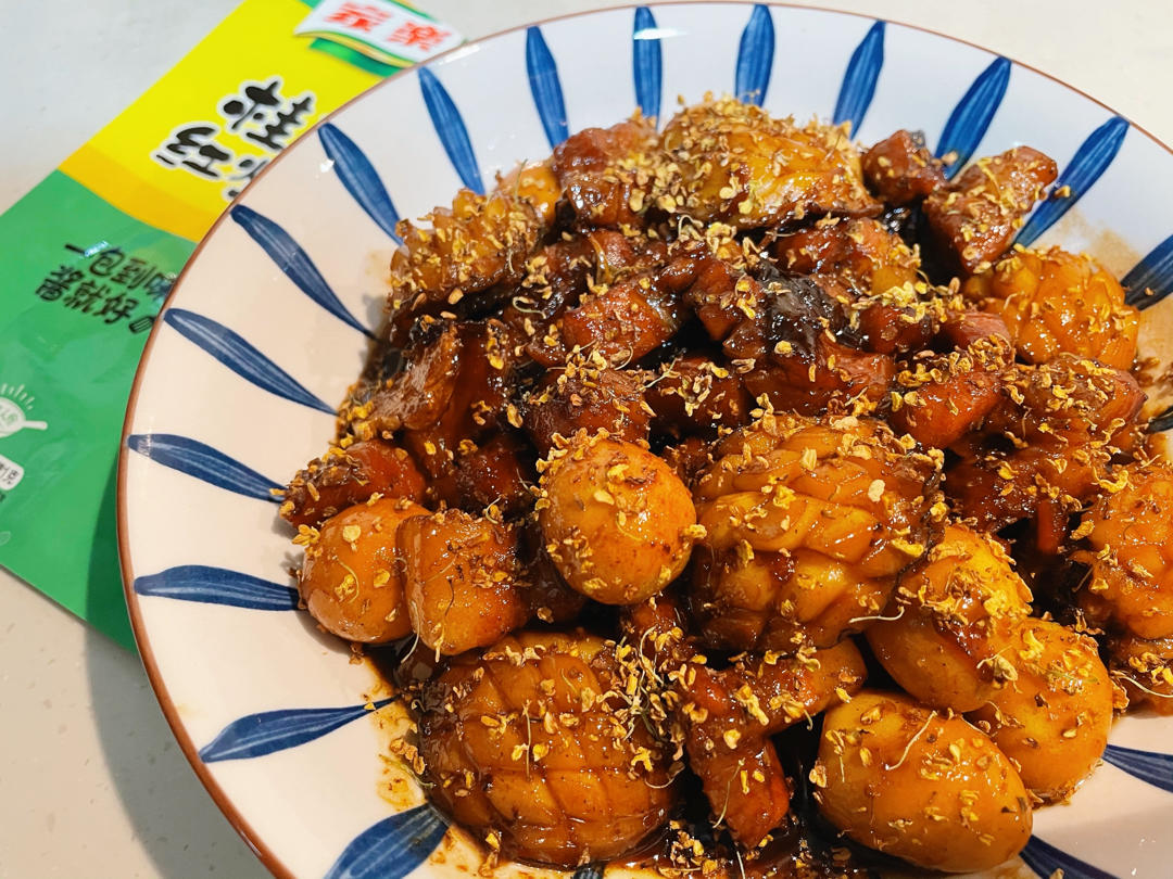 招财进鲍红烧肉