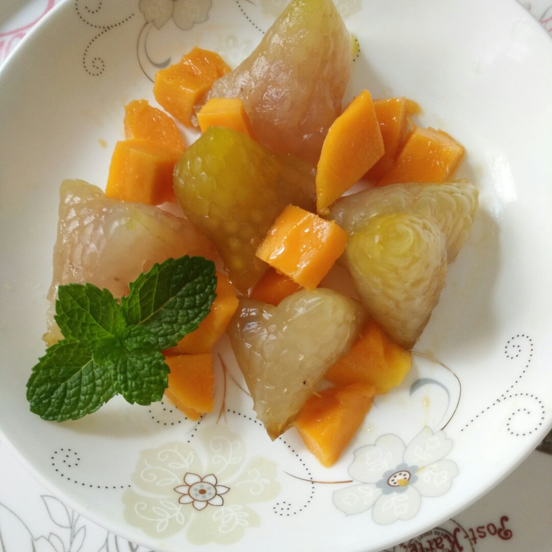 西米水晶粽子【曼食慢语】