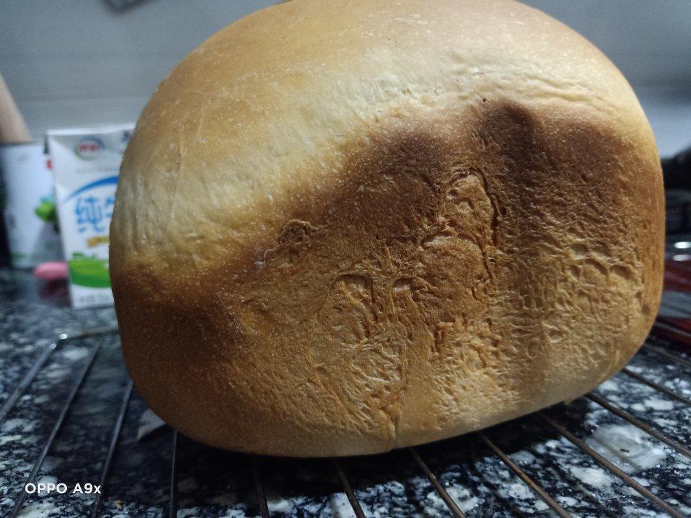 东菱面包机做的柔软拉丝的面包