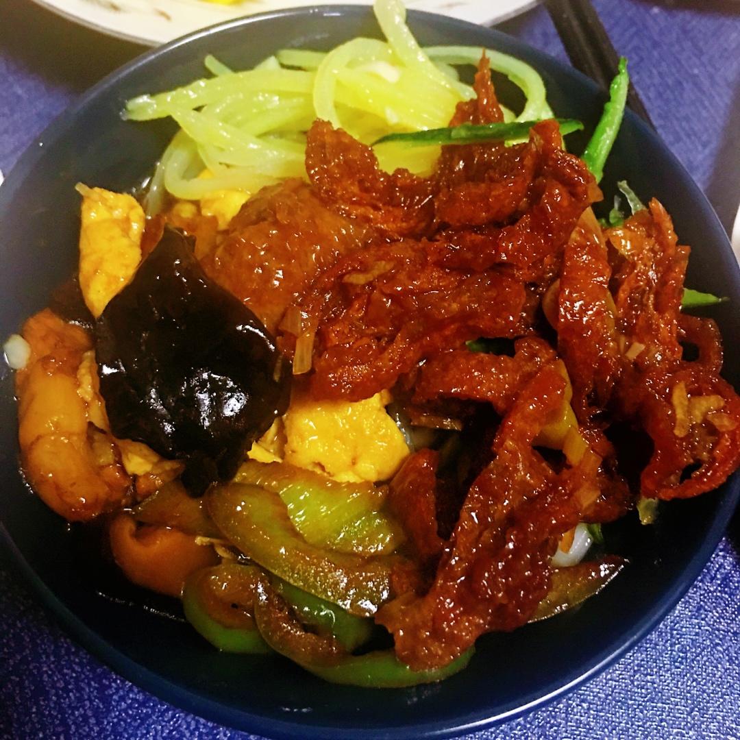 天津三鲜打卤面
