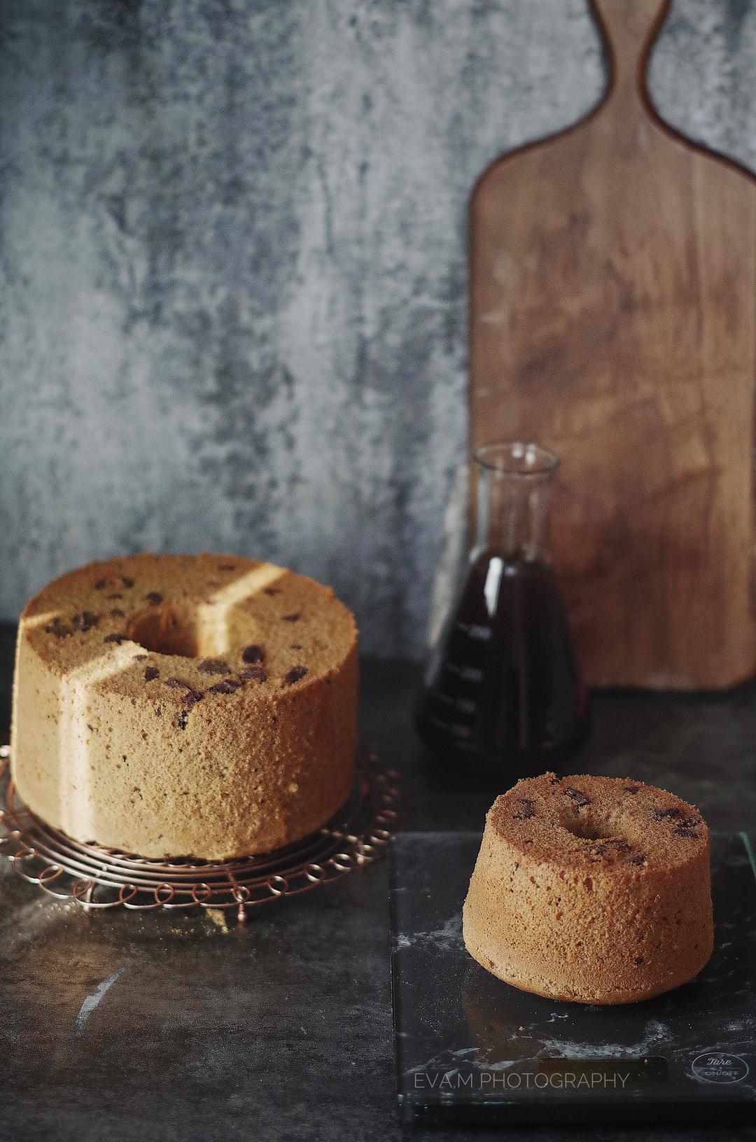 巧克力摩卡戚风