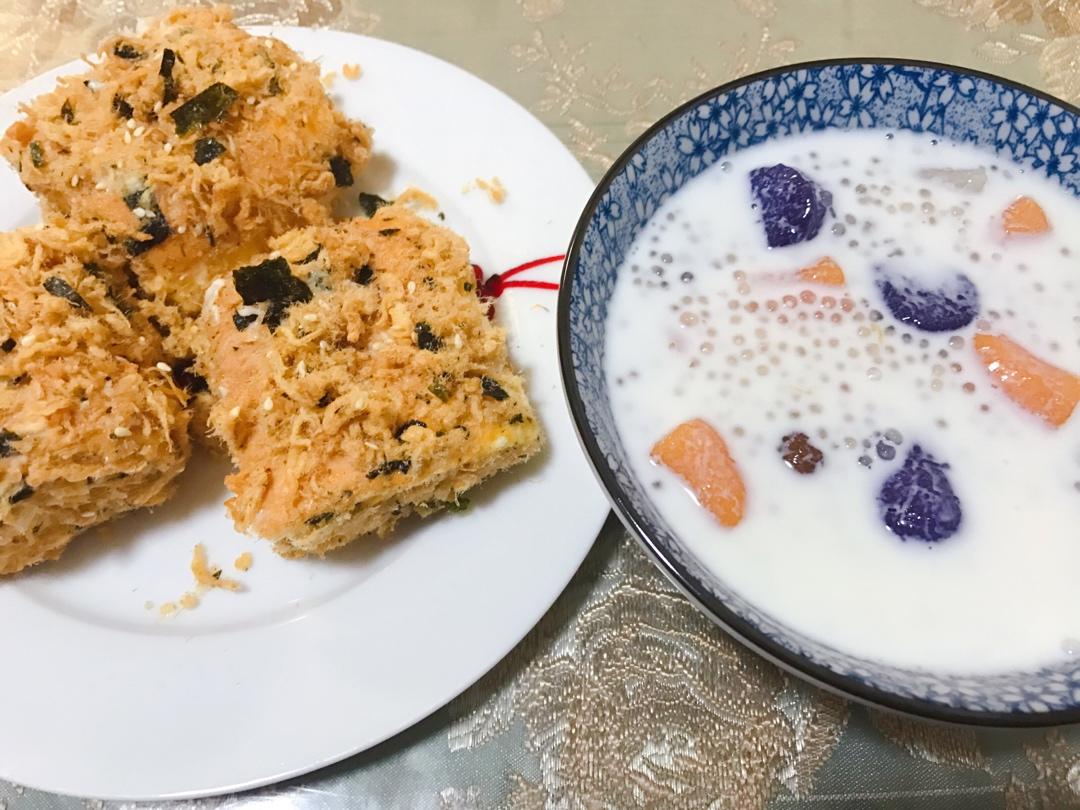 美味海苔肉松小贝