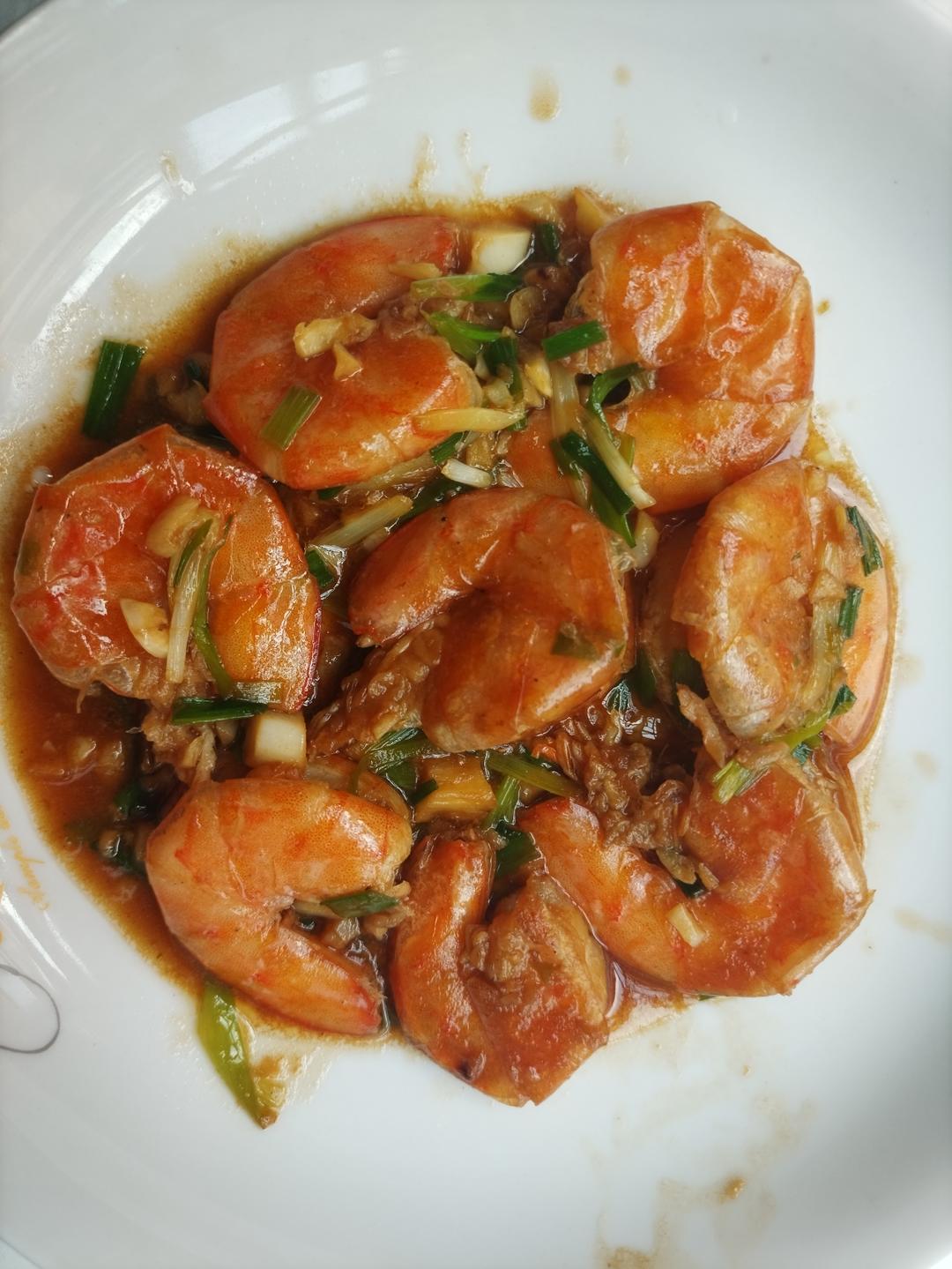 家庭版油焖大虾