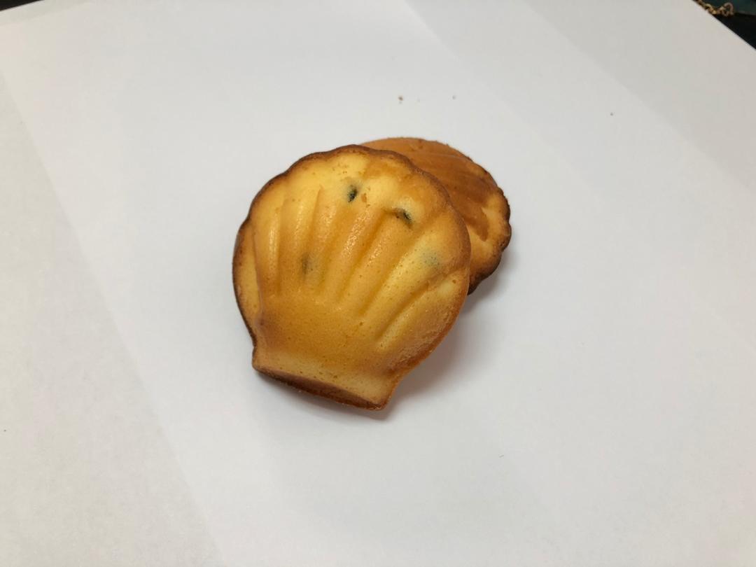 【百香果玛德琳】原来排队买都买不到的网红玛德琳这么简单！