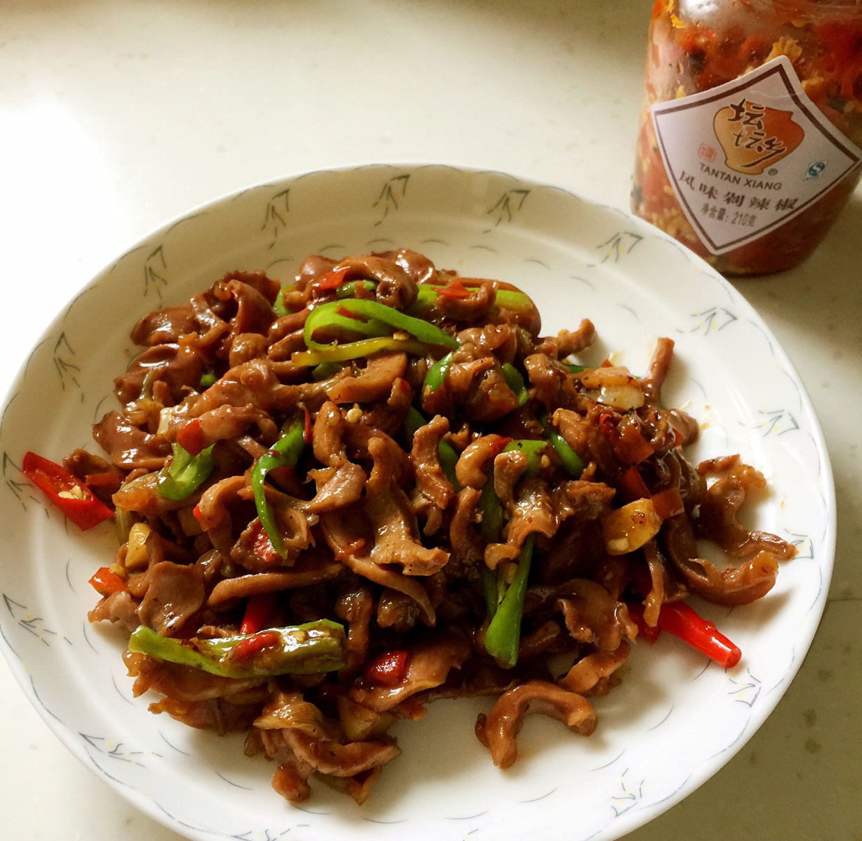 爆炒鸡胗