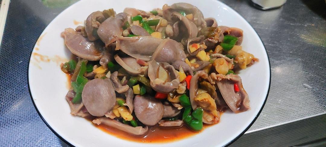 酸辣鸡杂