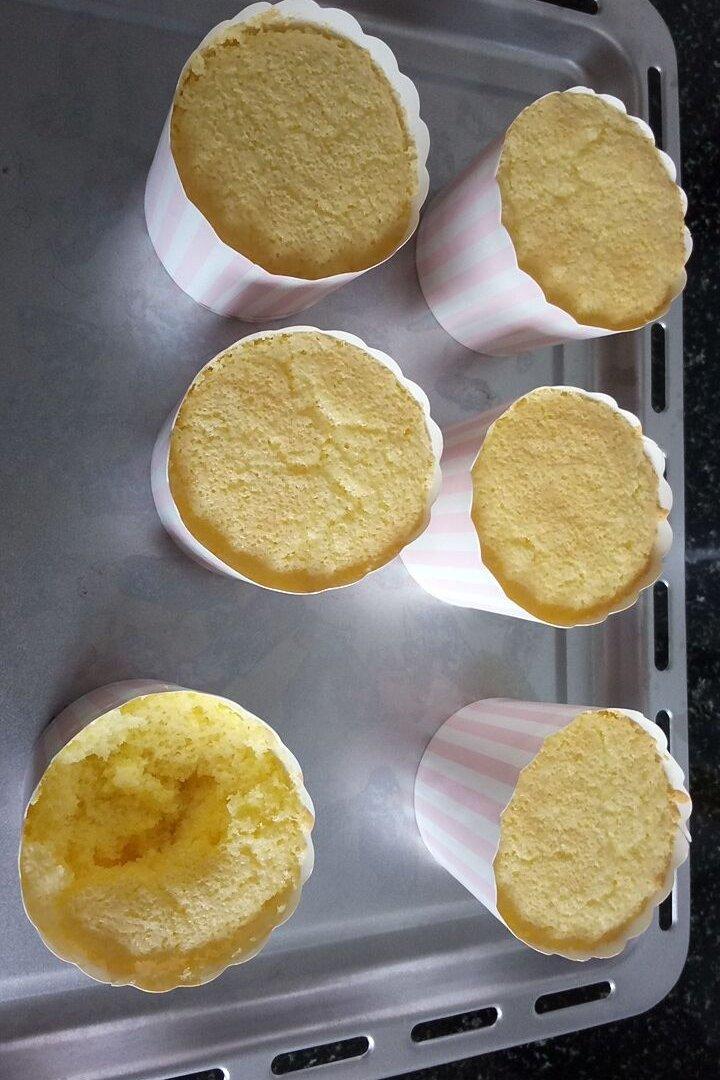 不会回缩的纸杯蛋糕--海氏烤箱定制