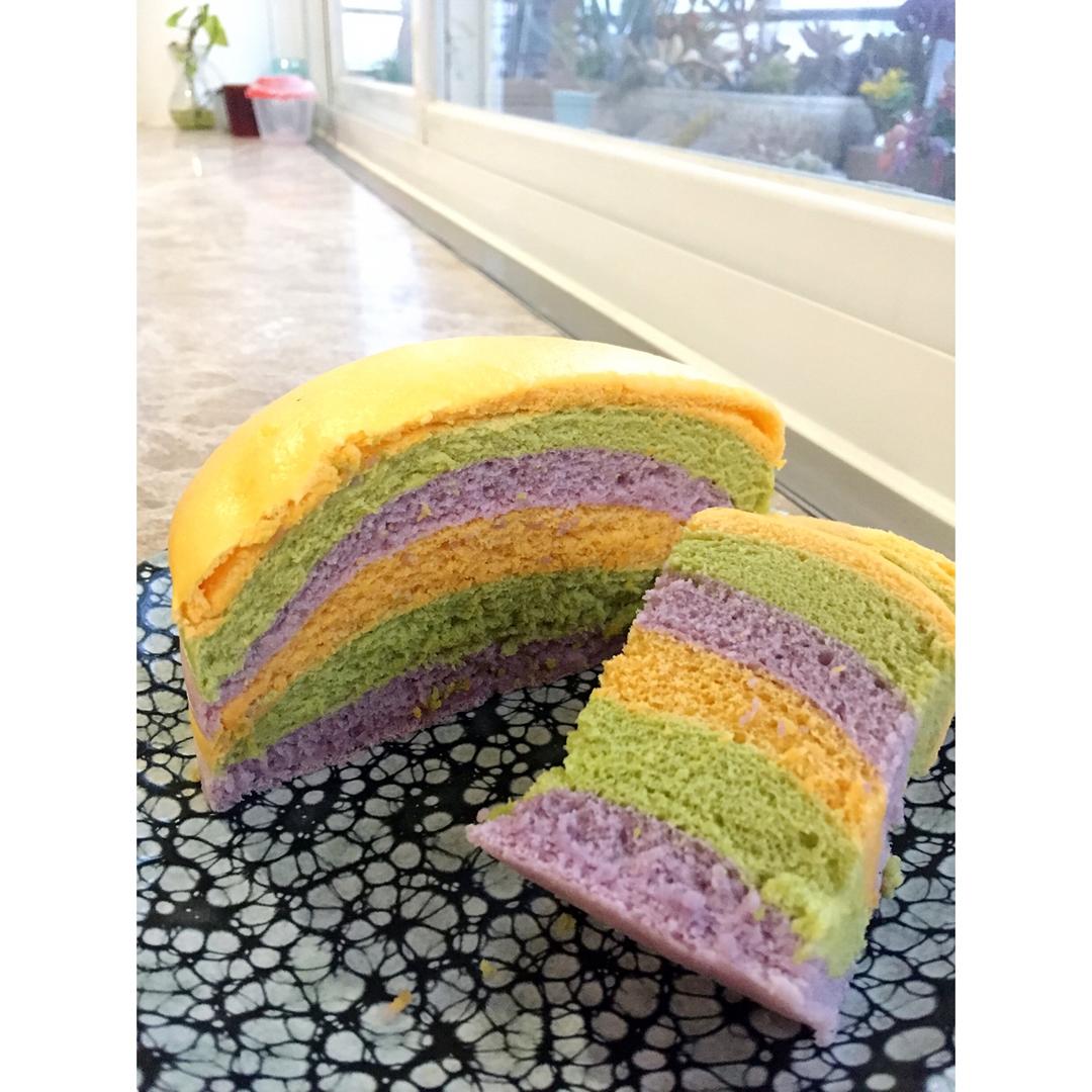三色发糕