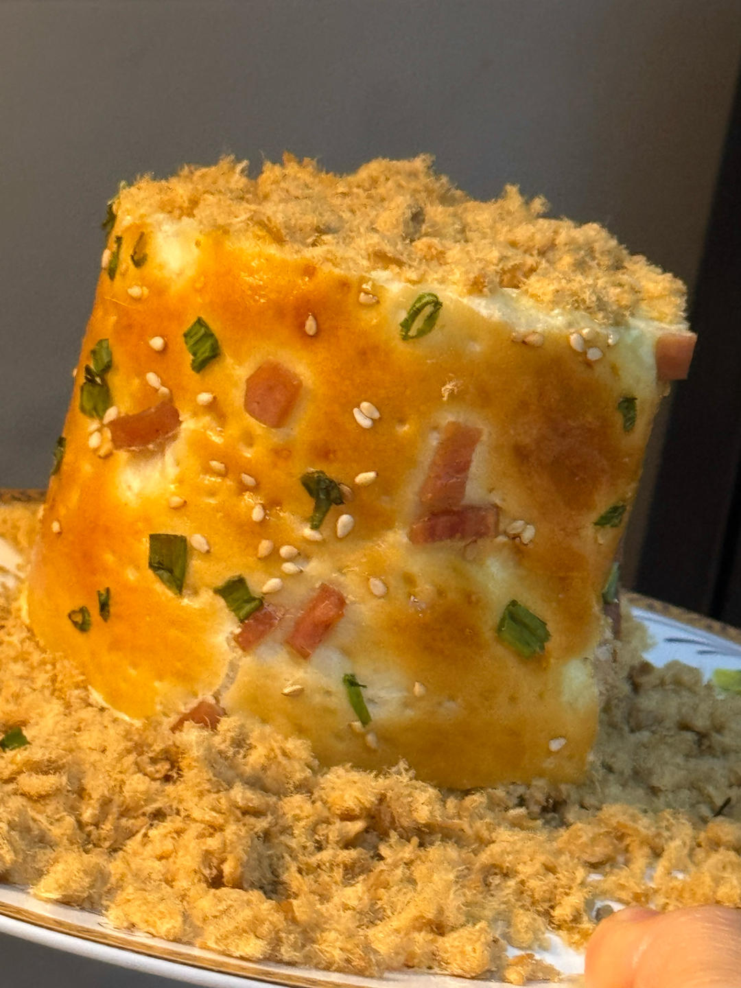 回忆的味道---肉松面包卷