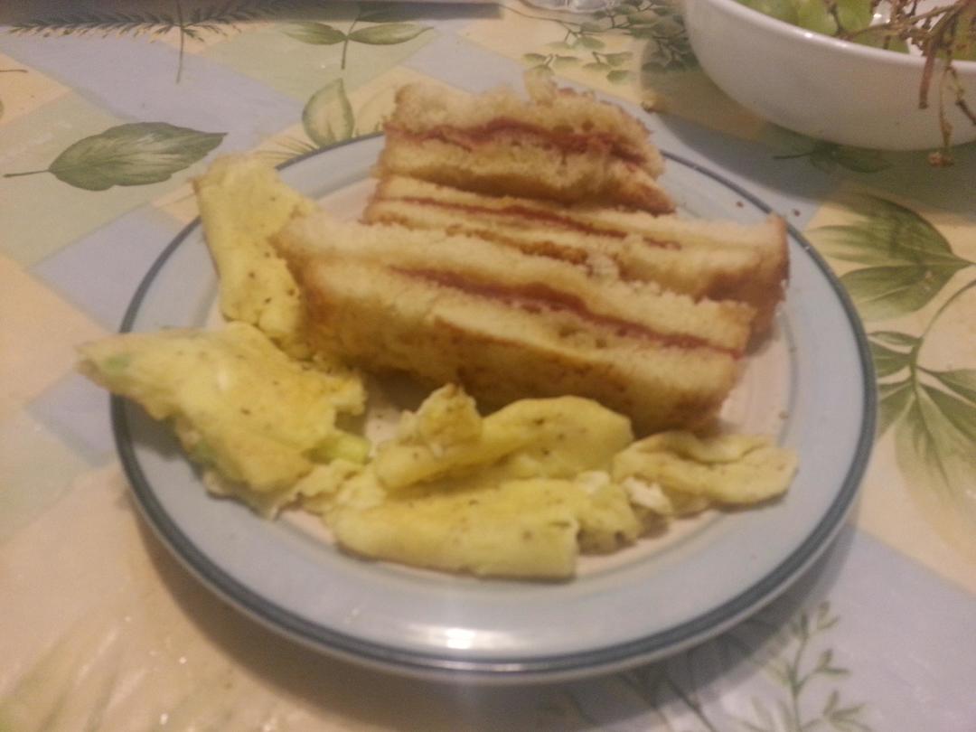 吐司培根蛋香汉堡的做法