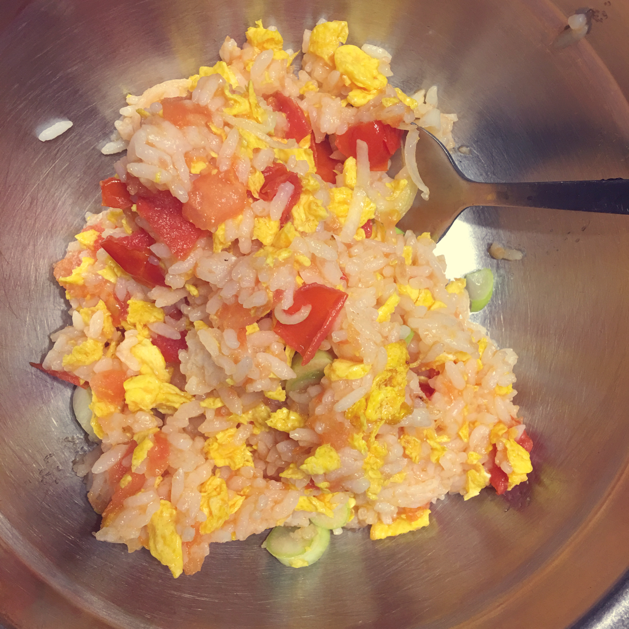 西红柿蛋炒饭