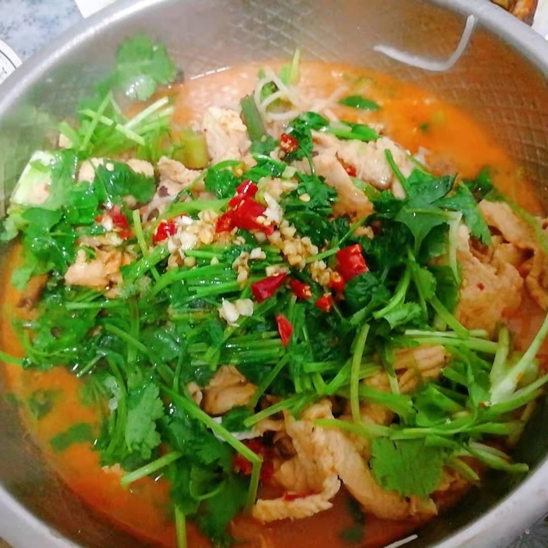 家庭简易版水煮肉片