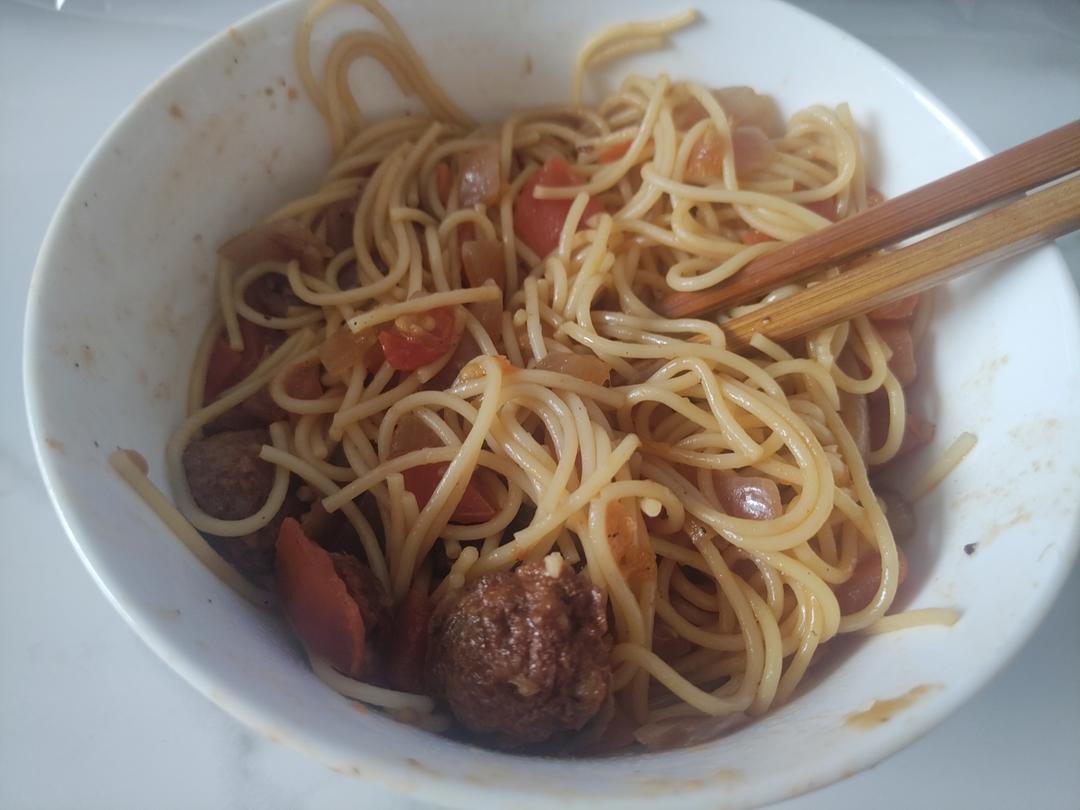 自从学会了这个意面，外面瞬间不香了～