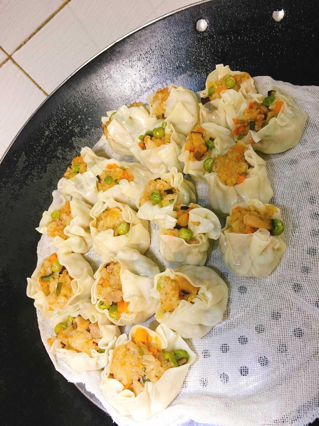 饺子皮版烧卖的做法