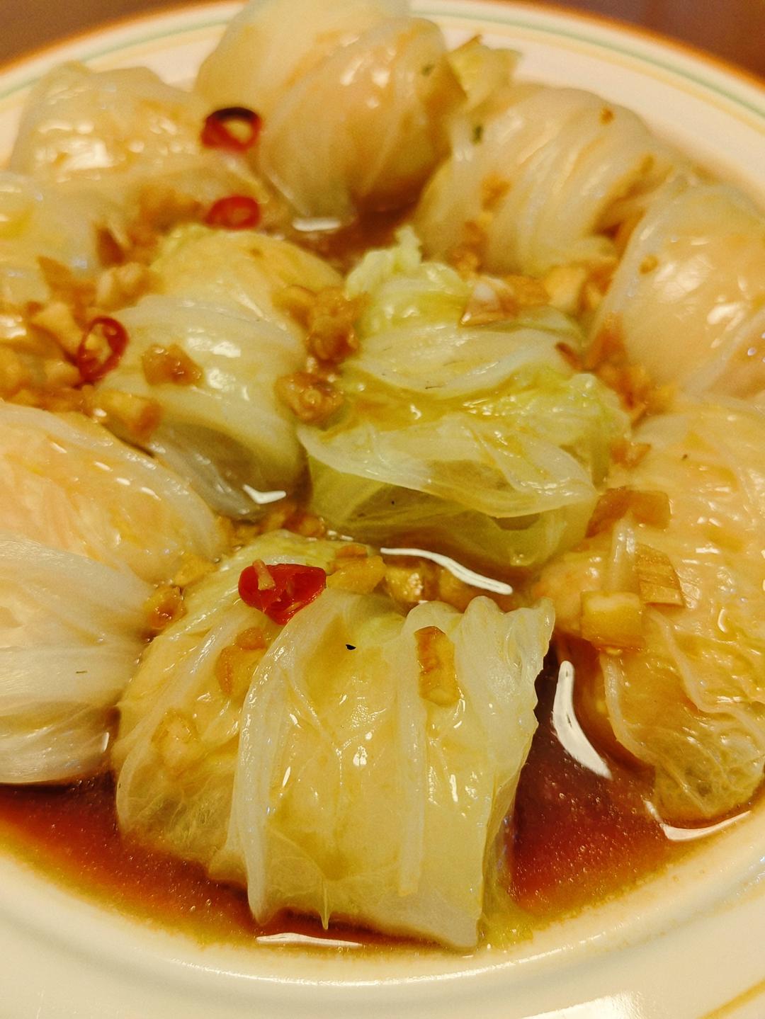 清淡却下饭的虾滑白菜卷，打赌你吃一次就忘不了！