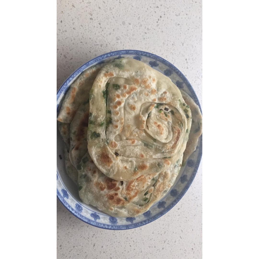 饺子皮葱油饼