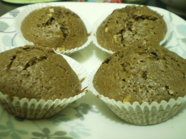 巧克力纸杯蛋糕