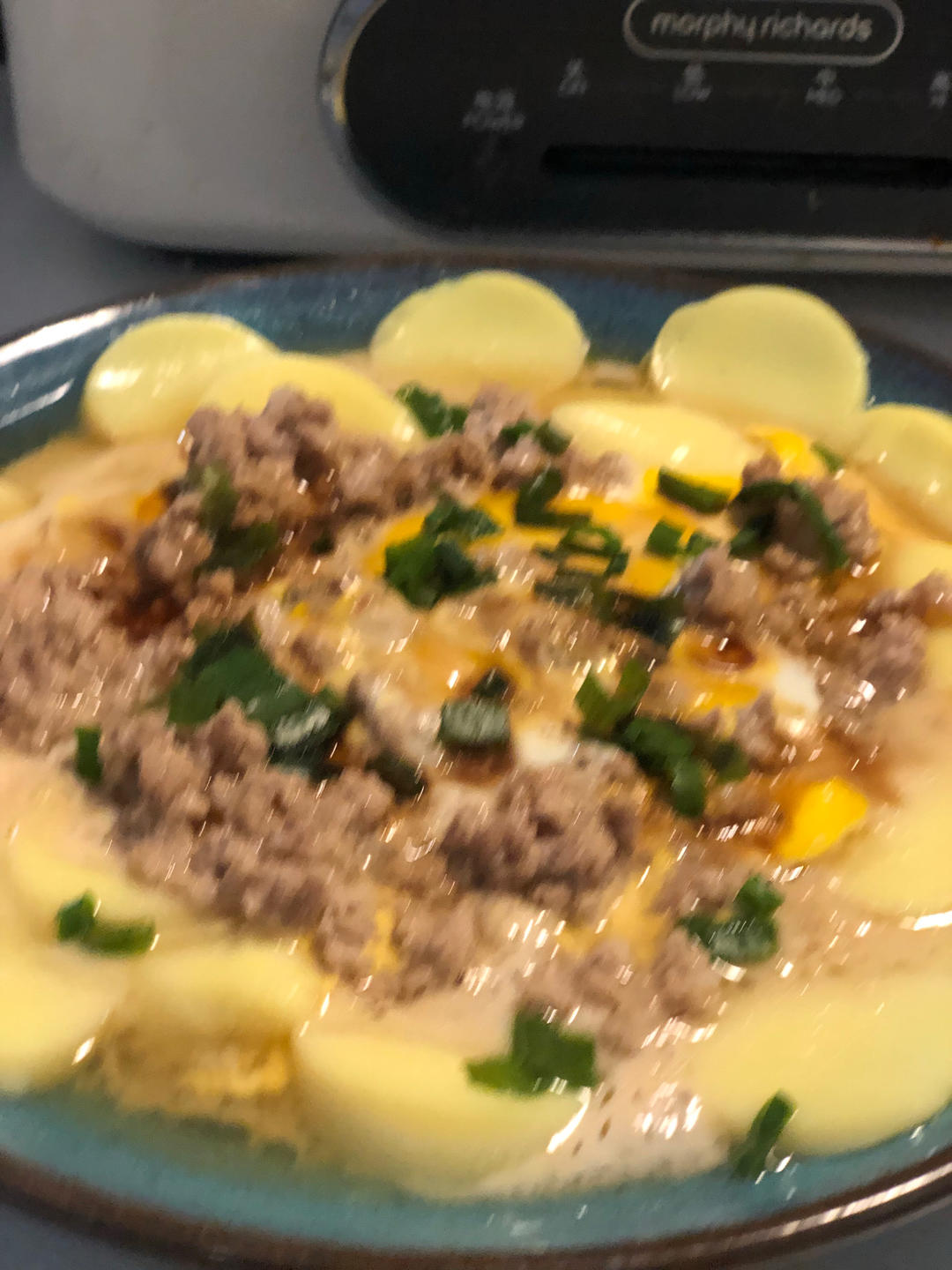 连吃三晚的肉末豆腐蒸蛋，全家一致好评❗️