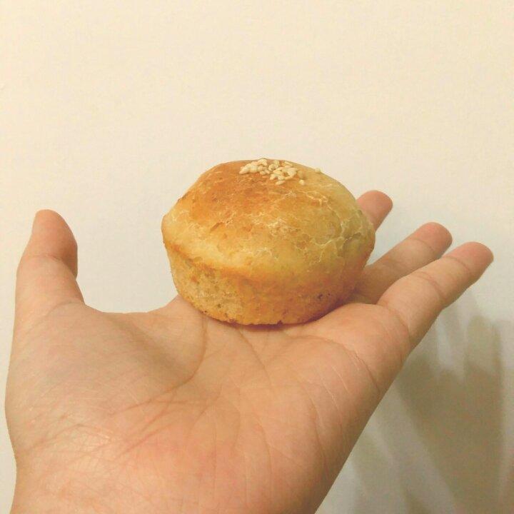 令人着迷的面包——桂花酒酿贝壳包