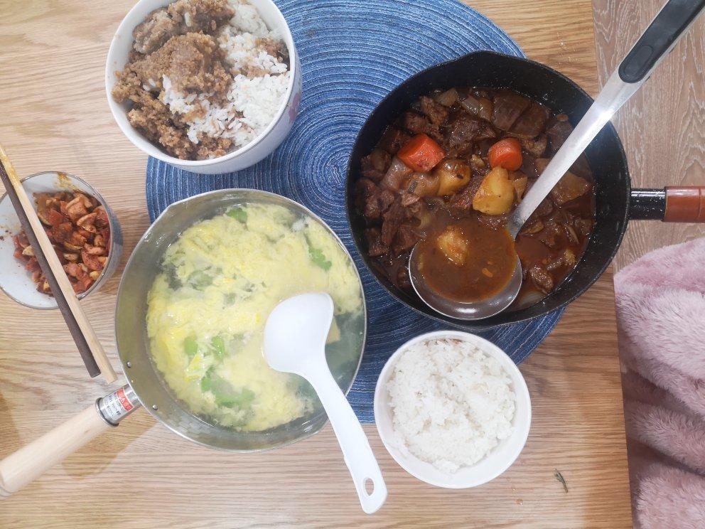 鲜掉牙的美味快手 丝瓜蛋汤