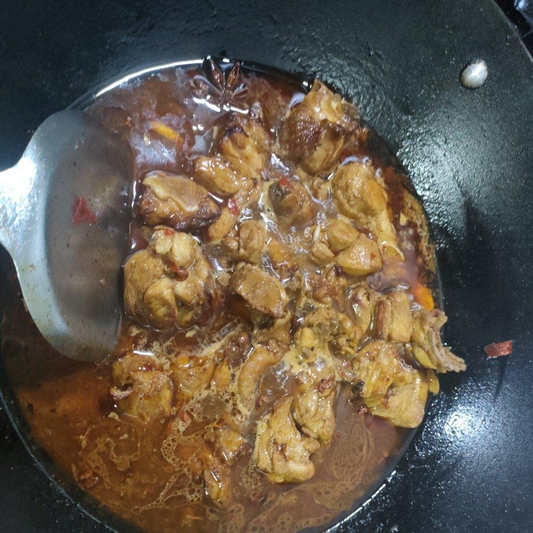 红烧鸡块 焖烧