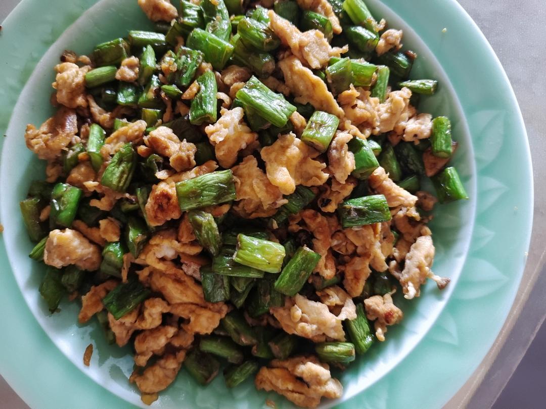 豆角炒蛋超级下饭菜，不好吃算我输