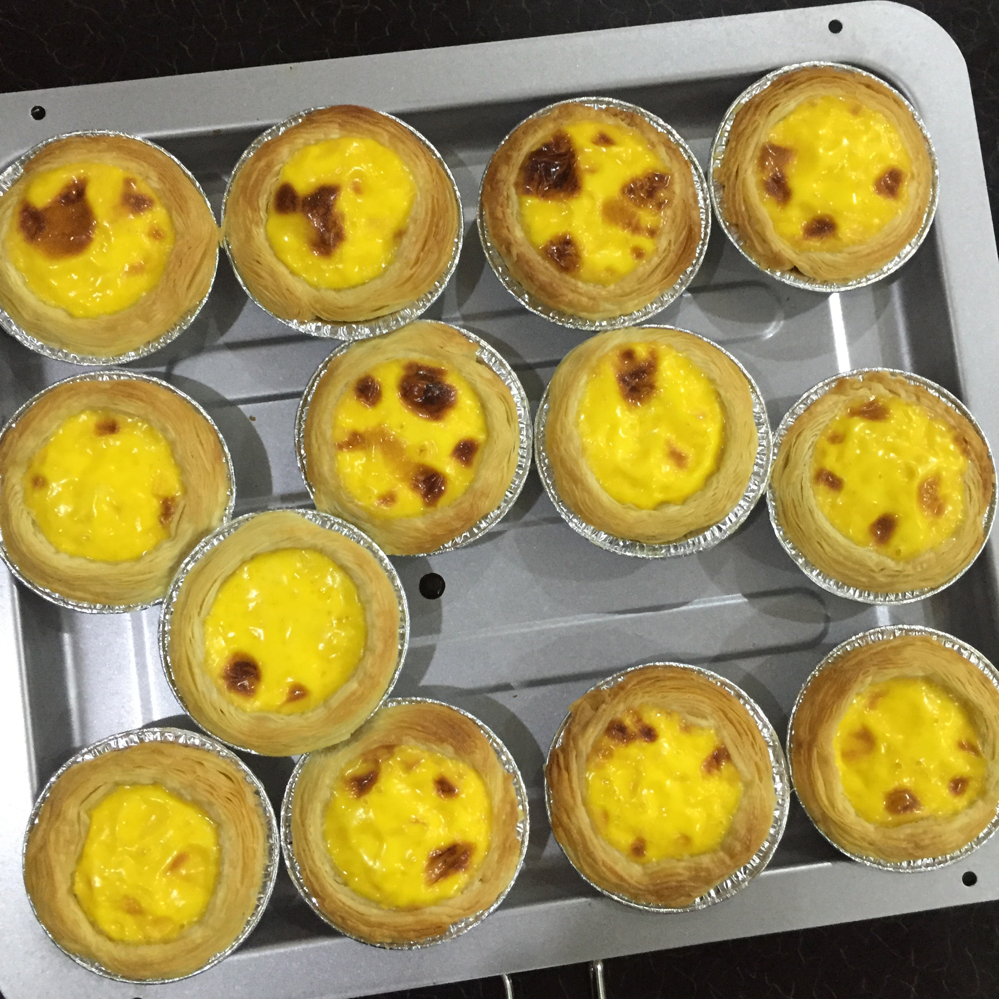 超完美味道超正的蛋挞配方，比KFC的还要嫩还要香~做过最好吃的蛋挞配方