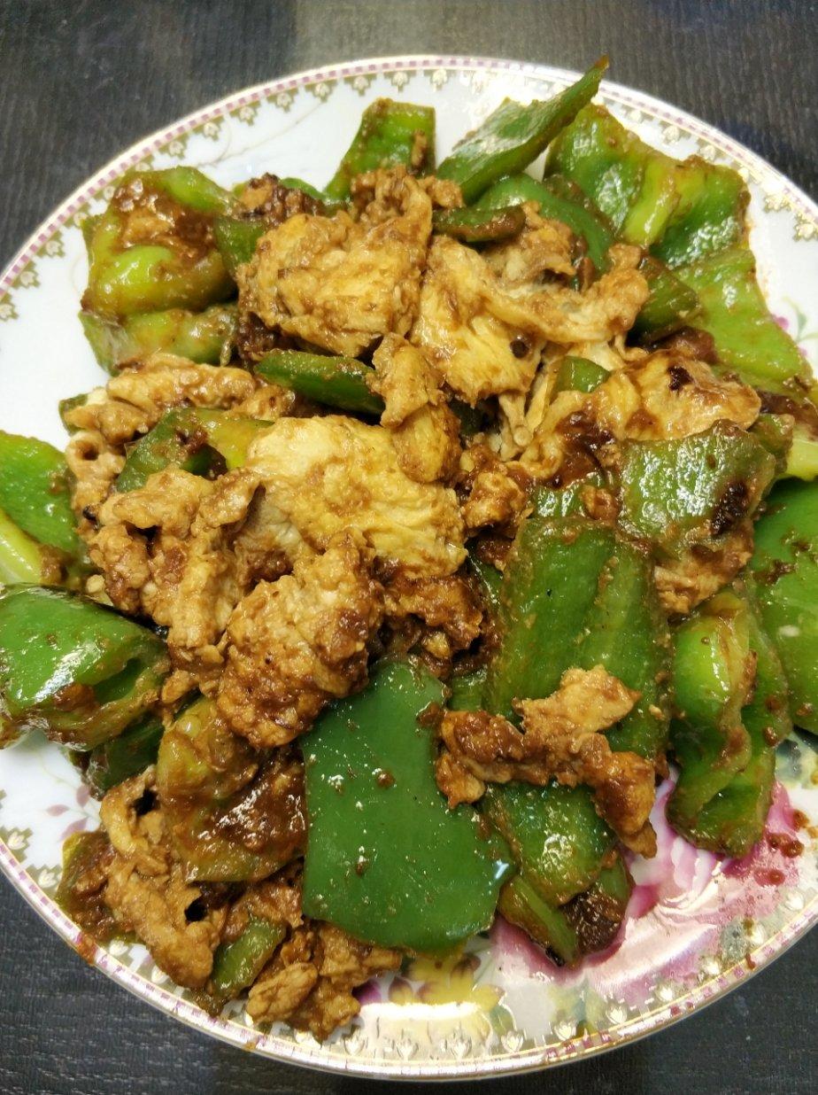 酱香蛋炒青椒