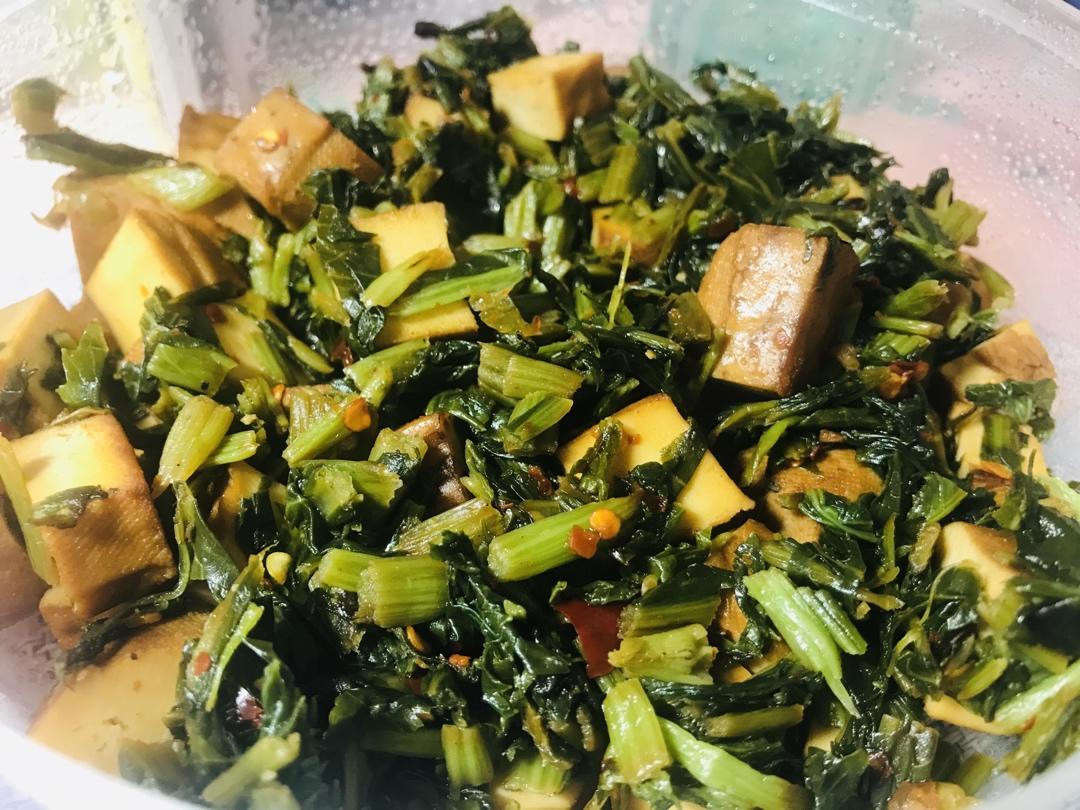 雪里蕻炒豆干