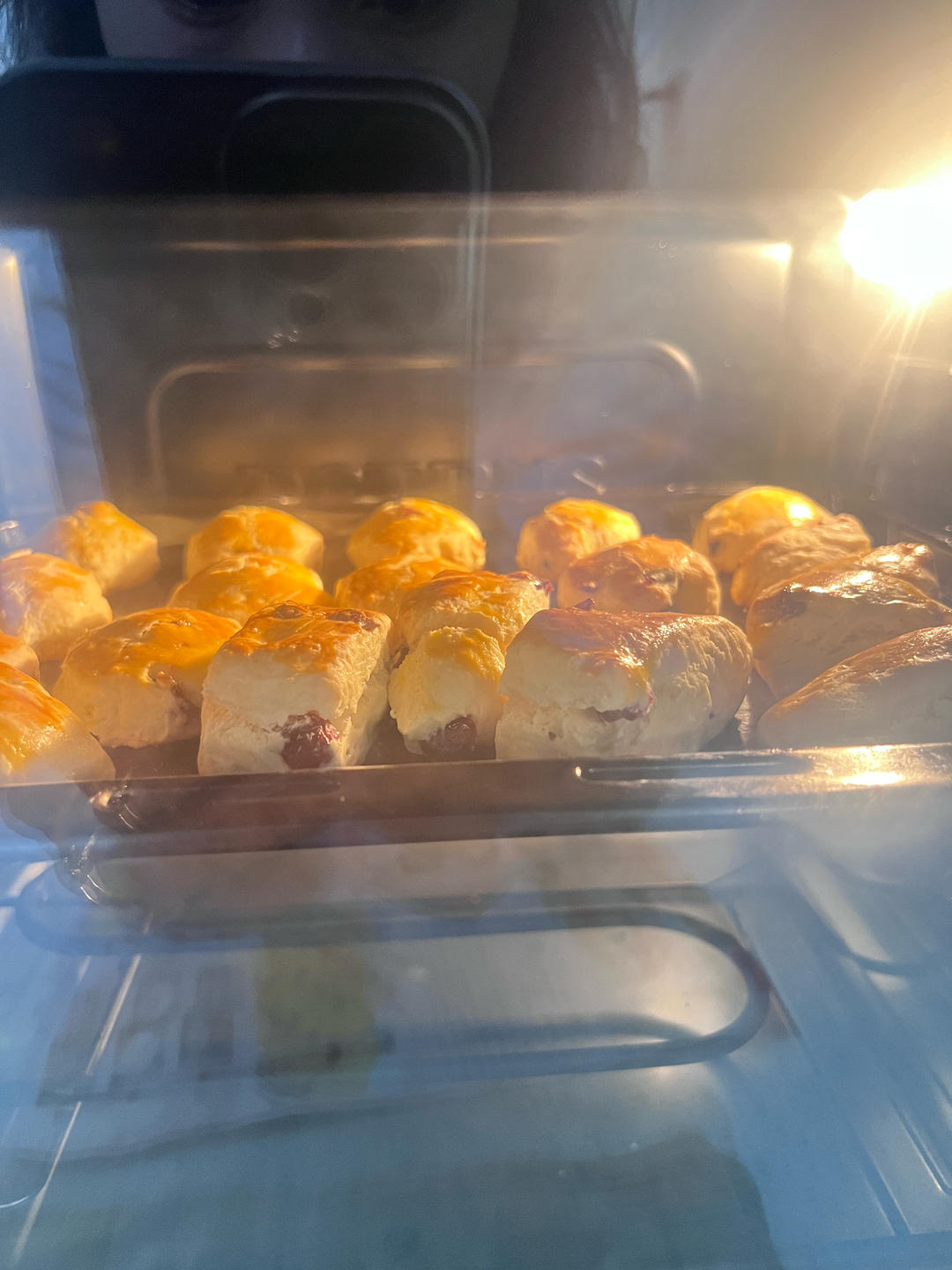 蔓越莓司康太好吃了！