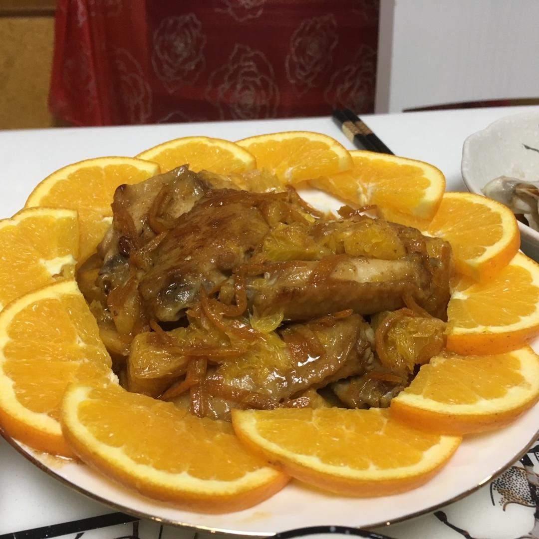 香橙鸡翅