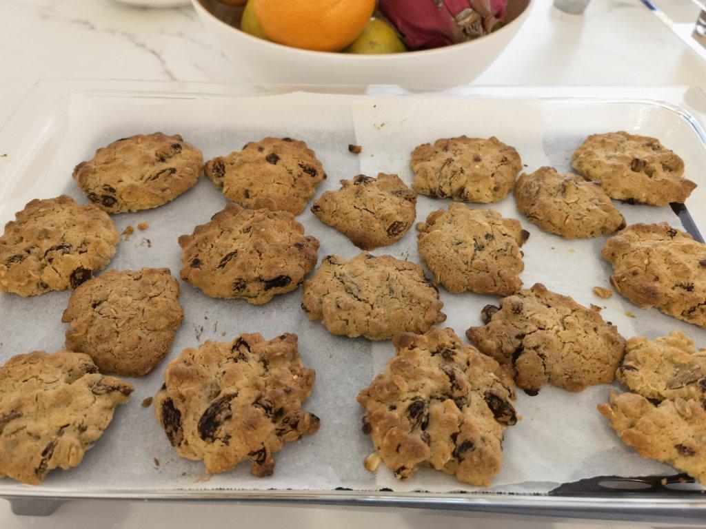 葡萄干麦片曲奇 Oats Cookies