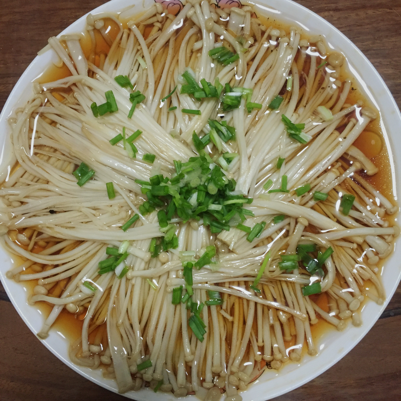 油泼金针菇