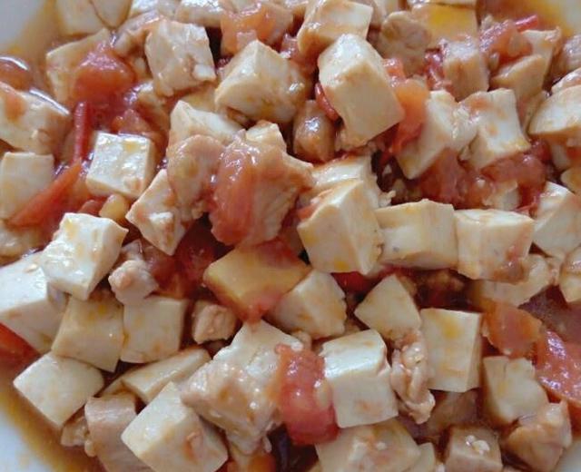 番茄烧豆腐的做法