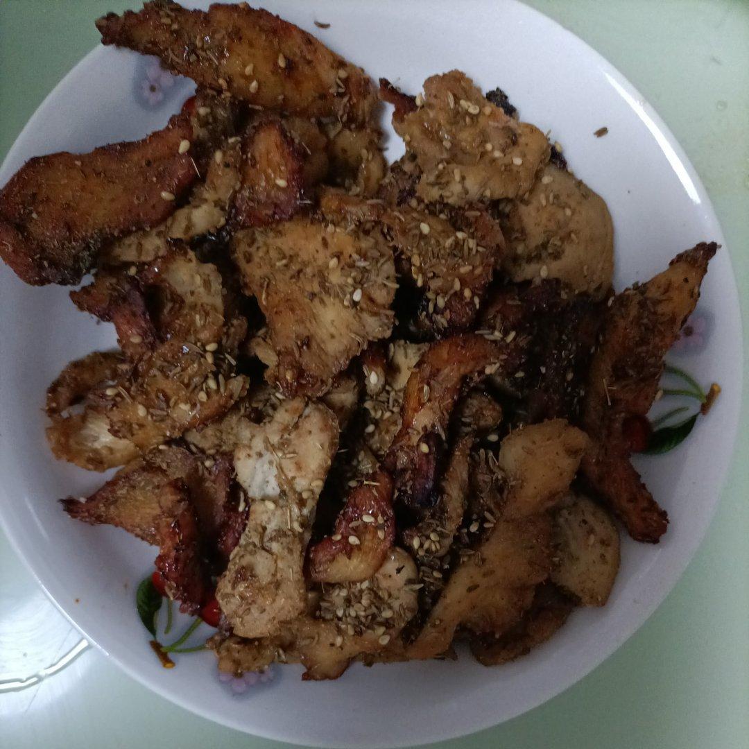 烤点鸡肉干当小零食吃吃吧