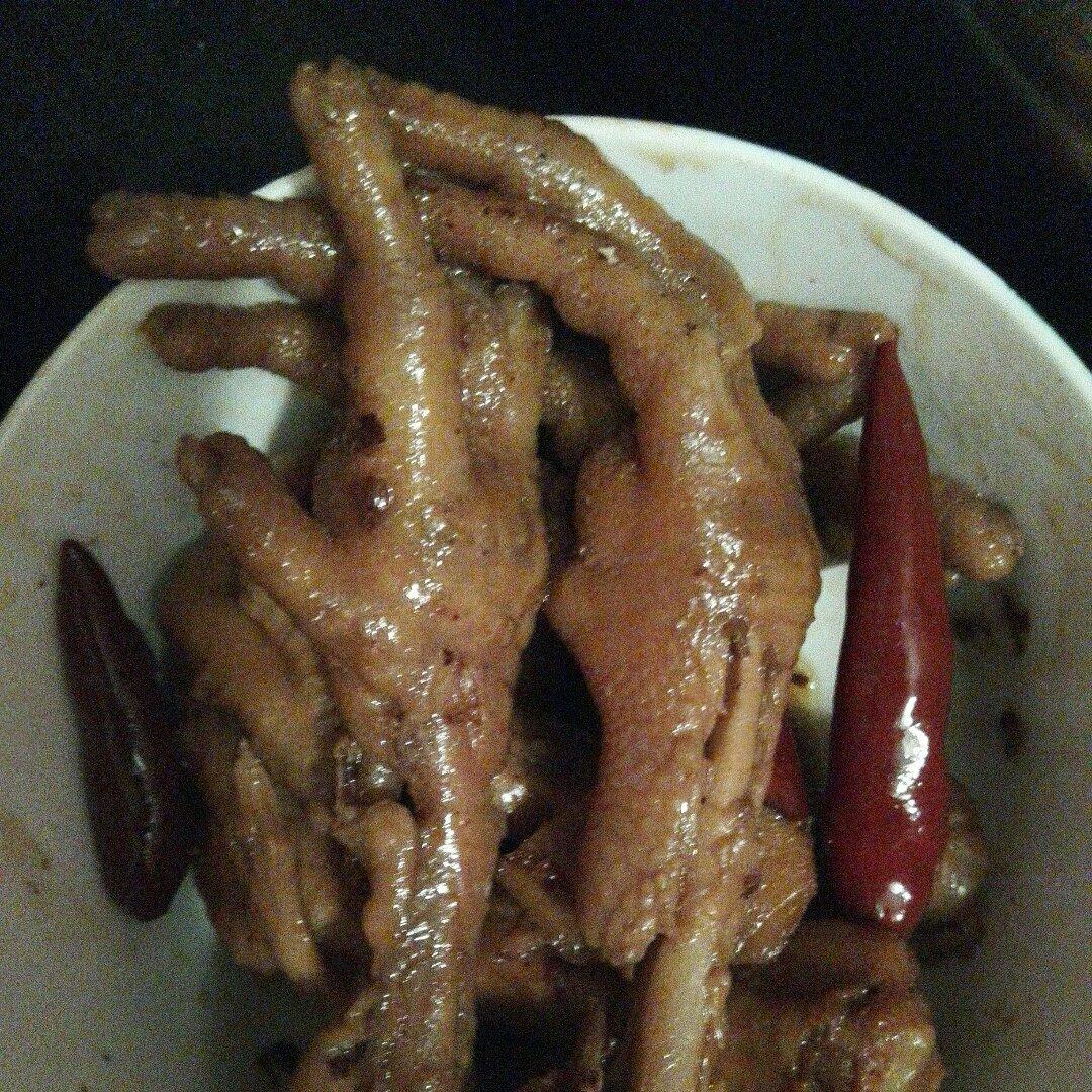 香辣卤鸡爪