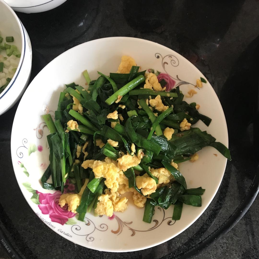韭菜炒鸡蛋