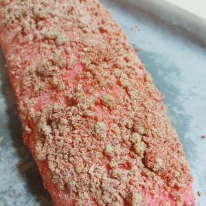 #草莓酥粒乳酪夹心面包#|草莓🍓季的网红面包的做法 步骤8