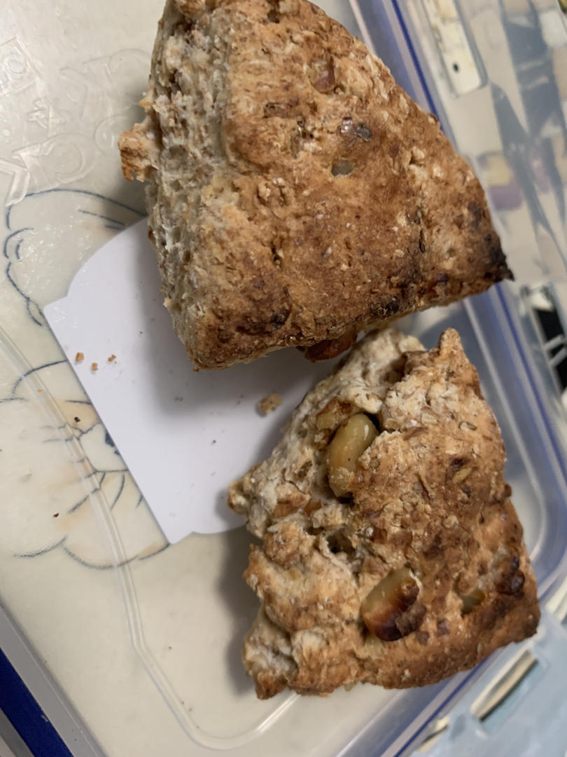 低脂好吃😋的减肥小零食全麦司康