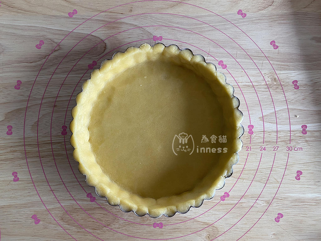 传统法式甜品【樱桃杏仁挞】Cherry Frangipane Tart 车厘子杏仁挞的做法 步骤9