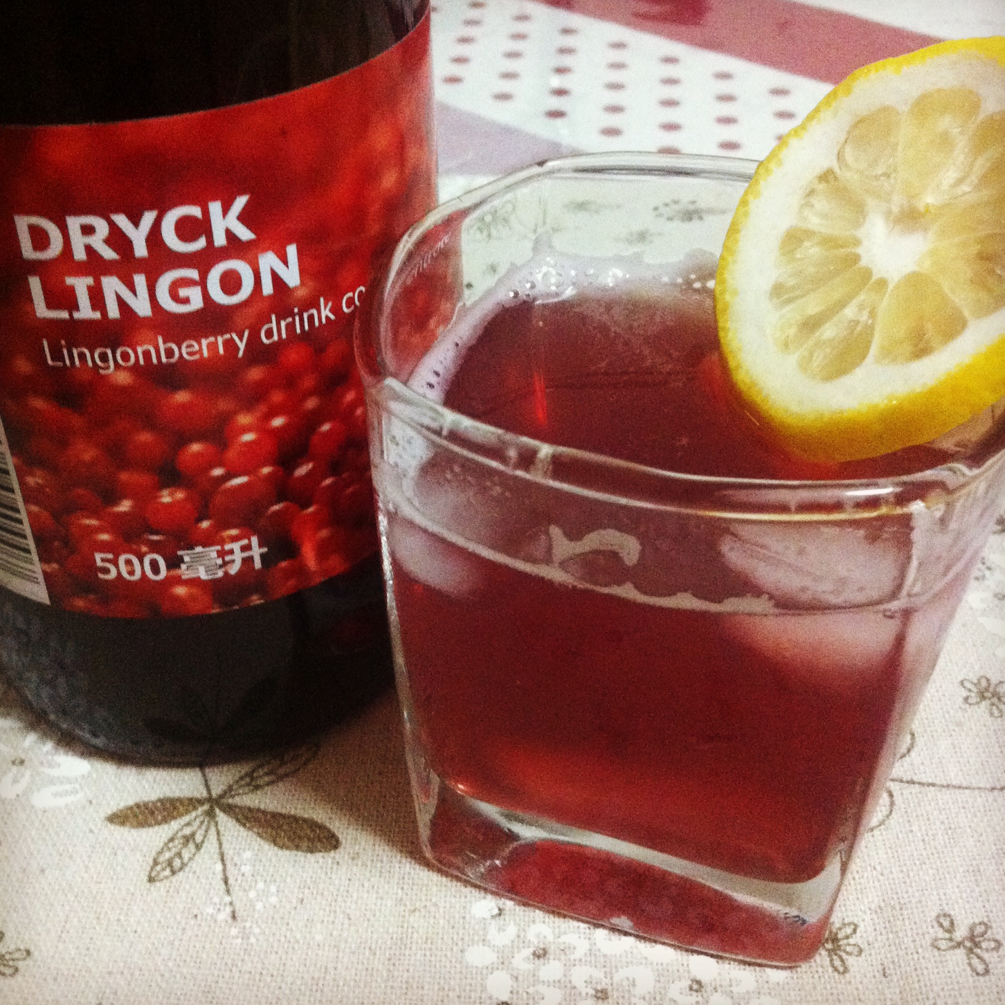 夏日小红莓特饮