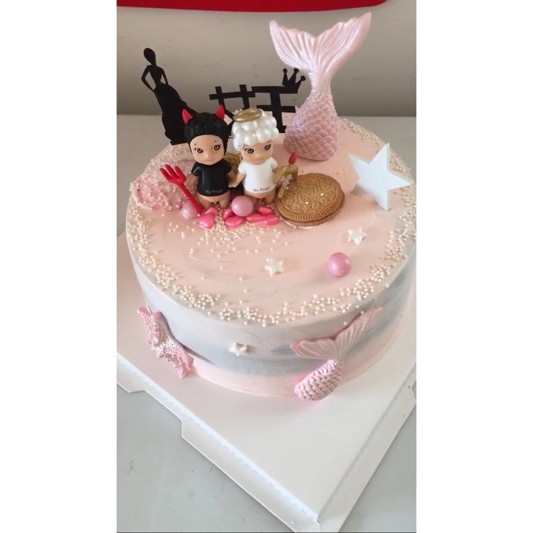 淡奶油抹面视频