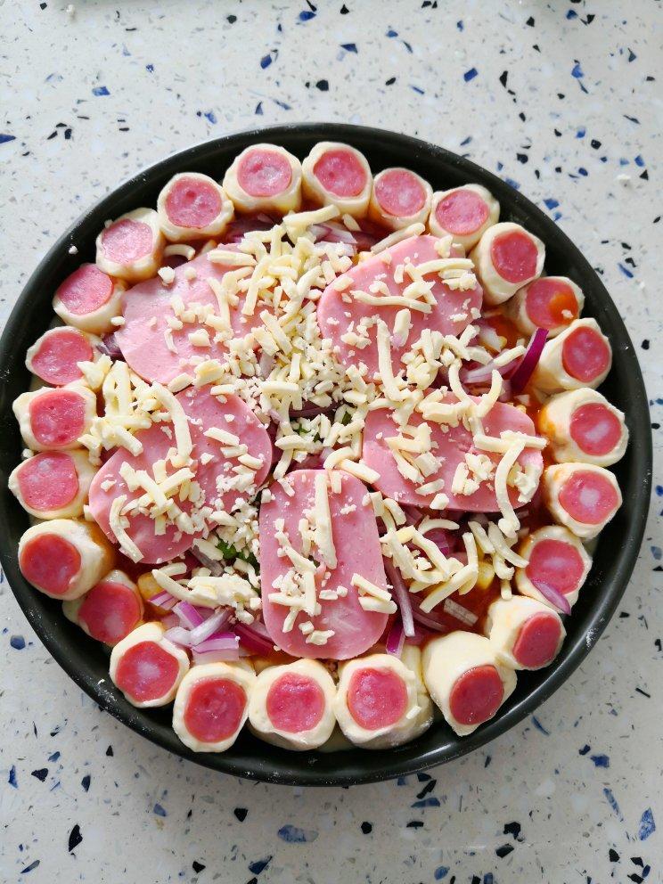 榴莲披萨及饼底制作